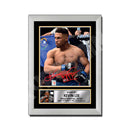 Kevin Lee Limited Edition MMA Wrestler Signed Print - MMA Wrestling
