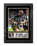 Kevin Nolan 2 Limited Edition Football Player Signed Print - Football