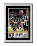 Kevin Nolan 2 Limited Edition Football Player Signed Print - Football