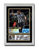 Kevin Nolan (1) Limited Edition Football Player Signed Print - Football