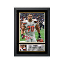 Kevin Zeitler Limited Edition Football Signed Print - American Footballer