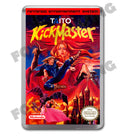Kick Master Retro Nintendo NES Game Inspired Fridge Magnet 330