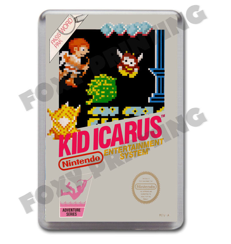 Kid Icarus Retro Nintendo NES Game Inspired Fridge Magnet 331