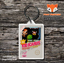 Kickle Cubicle Retro NES Game Cover Art Gaming Keyring