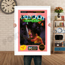 Kid Niki Retro GAME INSPIRED THEME Nintendo NES Gaming A4 A3 A2 Or A1 Poster Art 333