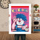 Kid Klown Retro GAME INSPIRED THEME Nintendo NES Gaming A4 A3 A2 Or A1 Poster Art 332