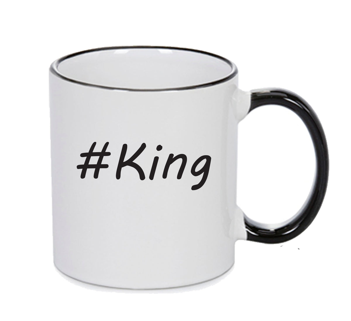 Personalised Your CUSTOM Name King Printed Mug – printed mug product image 1