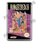 Kings Of The Beach Retro Nintendo NES Game Inspired Fridge Magnet 336