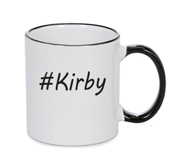 Personalised Your CUSTOM Name Kirby Printed Mug – printed mug product image 1