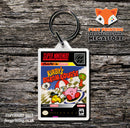 Kirby's Dream Course Game Inspired Retro Gaming Keyring