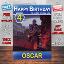 Personalised Kleriker Elex 4k Inspired Style Game Kids Inspired Birthday Card (SA)