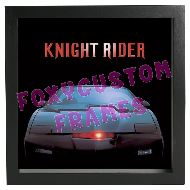Knight Rider Lego Display Case - Minifigure Display Background and Frames
