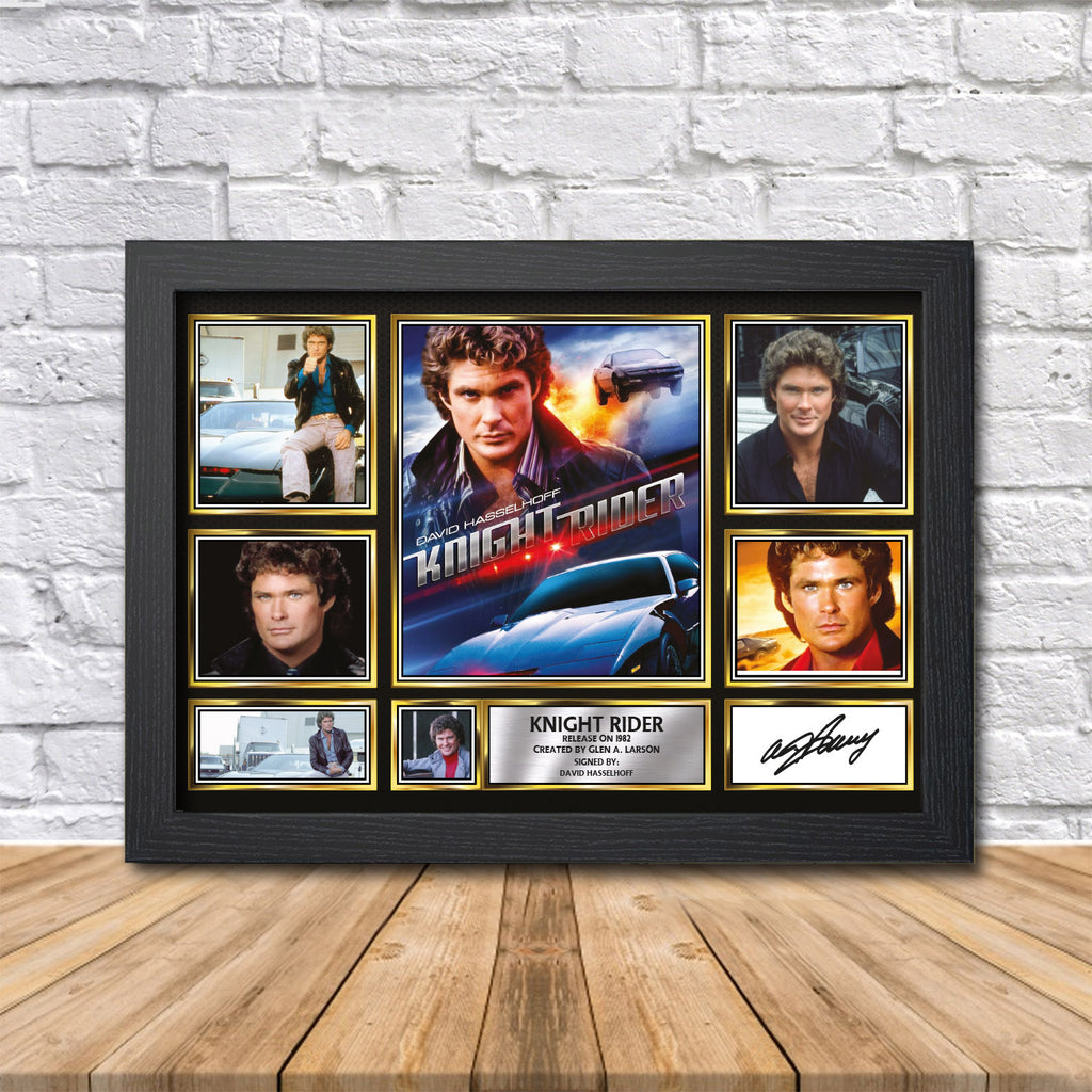 Knight Signature Knight Rider Knight Rider Limited Edition Signed Print