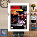 Knights Of The Round Super Nintendo GAME INSPIRED THEME Retro Gaming Poster A4 A3 A2 Or A1