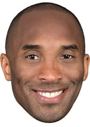 KOBE BRYANT JB - Basketball Star Fancy Dress Cardboard Celebrity Party Face Mask