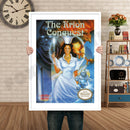 Krion Conquest Retro GAME INSPIRED THEME Nintendo NES Gaming A4 A3 A2 Or A1 Poster Art 341