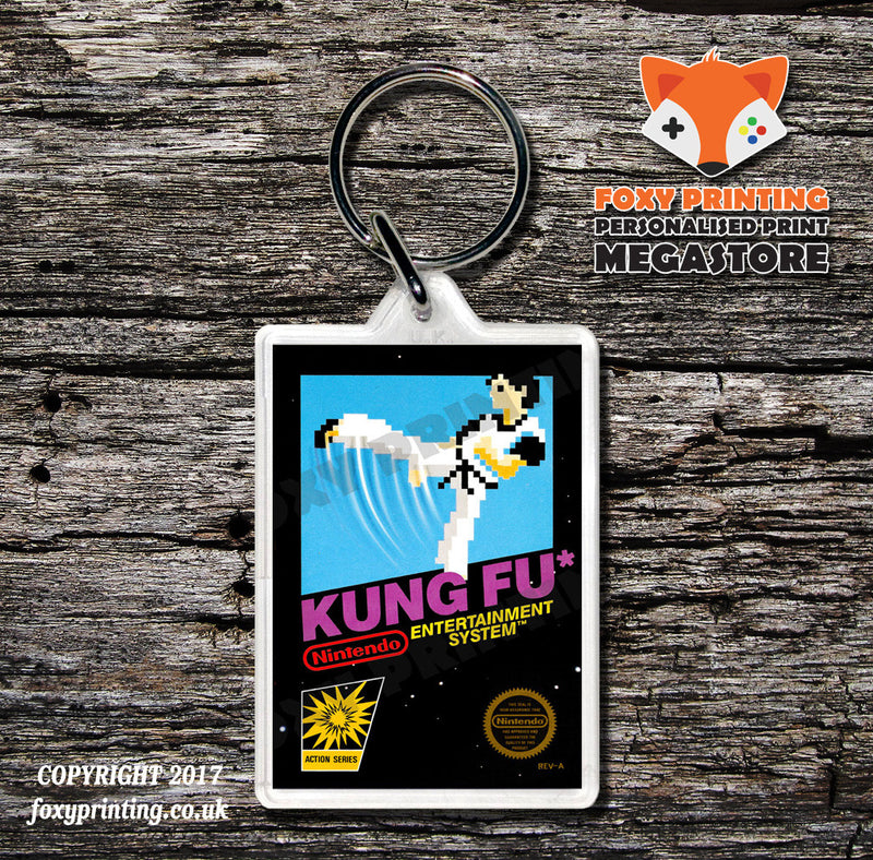 Krion Conquest Retro NES Game Cover Art Gaming Keyring