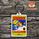 Kung Fu Retro NES Game Cover Art Gaming Keyring