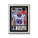 Kyle Williams 1 Limited Edition Football Signed Print - American Footballer