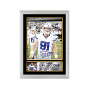 L. P. Ladouceur Limited Edition Football Signed Print - American Footballer