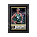 LARRY BIRD 2 Limited Edition Basketball Player Signed Print - Basketball