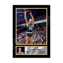 LARRY BIRD (1) Limited Edition Basketball Player Signed Print - Basketball