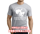 Last Night Stripper White Custom Stag T-Shirt - Any Name - Party Tee