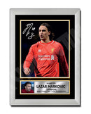 LAZAR MARKOVIC 2 Limited Edition Football Player Signed Print - Football