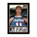 LEE CHAPMAN 2 Limited Edition Football Player Signed Print - Football