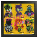 Lego Batman Villains Lego Display Case - Minifigure Display Background and Frames