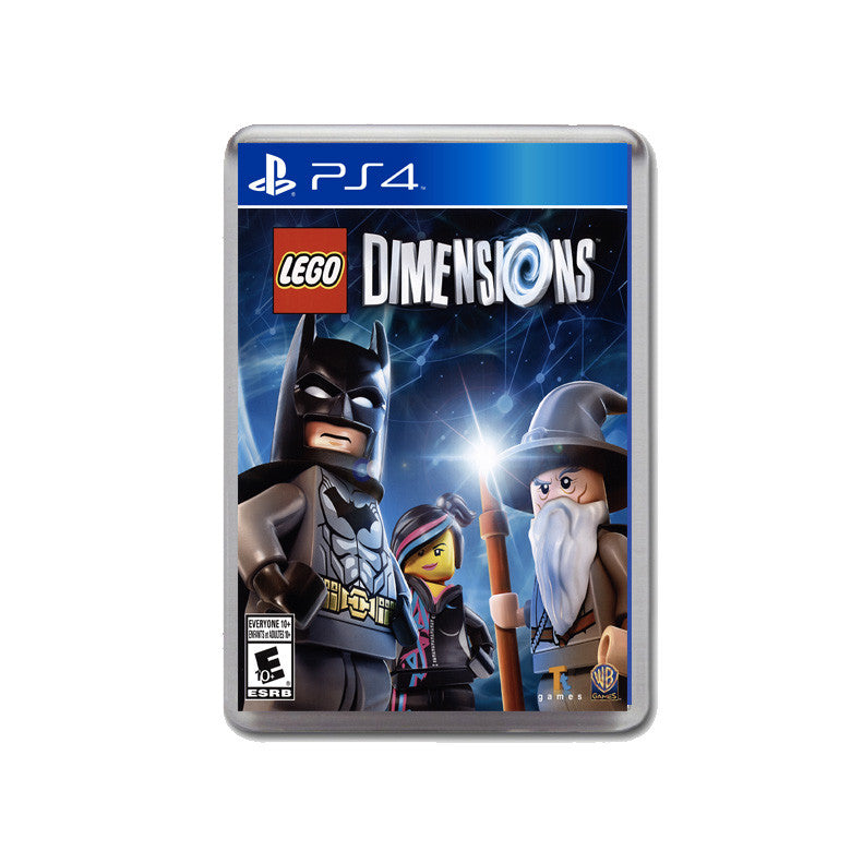 Lego Dimensions Ps4 Game Inspired Retro Gaming Magnet