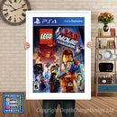 LEGO MOVIE PS4 GAME INSPIRED THEME PS4 GAME INSPIRED THEME Retro Gaming Poster A4 A3 A2 Or A1