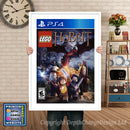 LEGO THE HOBBIT PS4 GAME INSPIRED THEME PS4 GAME INSPIRED THEME Retro Gaming Poster A4 A3 A2 Or A1