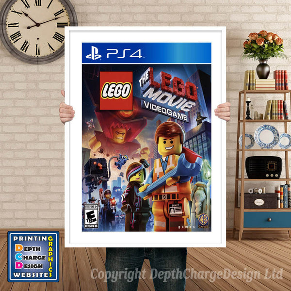 Lego the Movie PS4 Game Inspired Theme PS4 Game Inspired Theme Retro Gaming