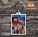 LEGO THE MOVIE PS4 Game Inspired Retro Gaming Keyring