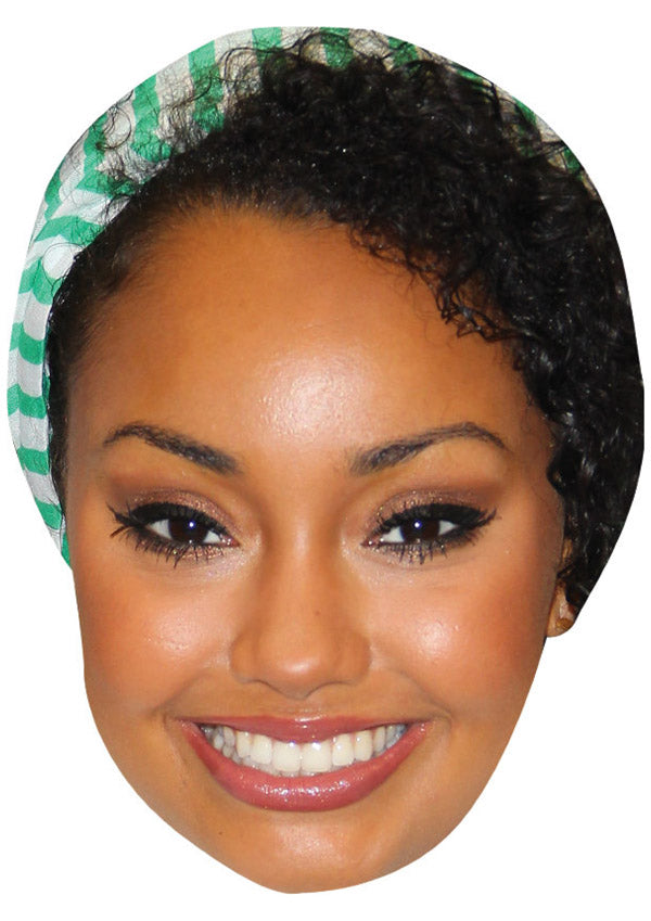 LEIGH ANNE PINNOCK JB - Music Star Fancy Dress Cardboard Celebrity Party Face Mask