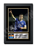 LEIGHTON BAINES 2 Limited Edition Football Player Signed Print - Football