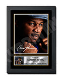 LENNOX LEWIS Limited Edition Boxer Signed Print - Boxing