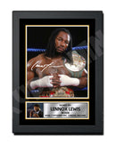 LENNOX LEWIS 2 Limited Edition Boxer Signed Print - Boxing