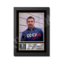 LEV YASHIN 2 Limited Edition Football Player Signed Print - Football