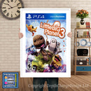 LITTLE BIG PLANET 3 PS4 GAME INSPIRED THEME PS4 GAME INSPIRED THEME Retro Gaming Poster A4 A3 A2 Or A1