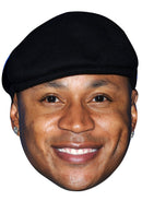 LL COOL J JB - Music Star Fancy Dress Cardboard Celebrity Party Face Mask