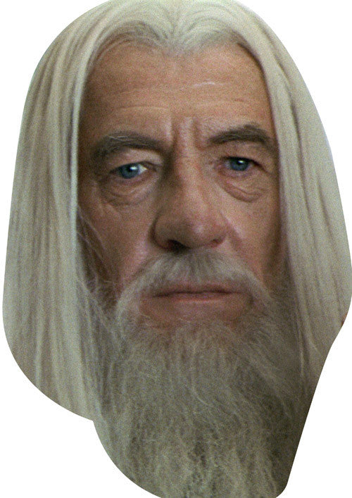 LOTR Gandalf Face Mask – Fancy Dress Cardboard Costume Mask