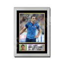 LOUIS PICAMOLES 1 Limited Edition Rugby Player Signed Print - Rugby
