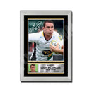 LOUIS PICAMOLES 2 Limited Edition Rugby Player Signed Print - Rugby
