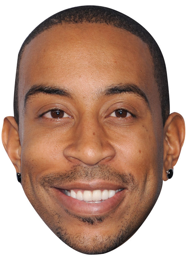 LUDACRIS JB - Music Star Fancy Dress Cardboard Celebrity Party Face Mask