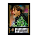 LUDEK MIKLOSKO (1) Limited Edition Football Player Signed Print - Football