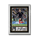 LUKA MODRIC 2 Limited Edition Football Player Signed Print - Football