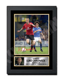 LUKE CHADWICK 2 Limited Edition Football Player Signed Print - Football