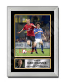 LUKE CHADWICK 2 Limited Edition Football Player Signed Print - Football
